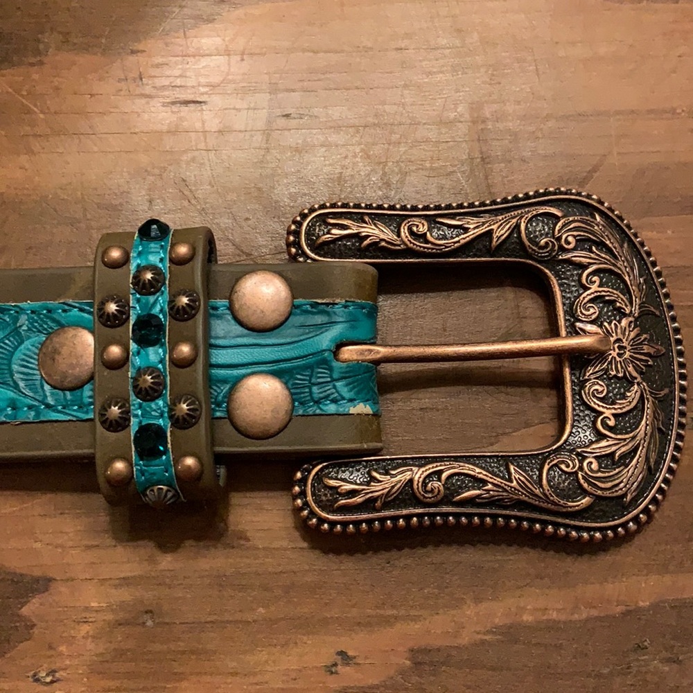 Ariat belt green